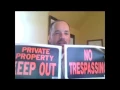 No Trespassing