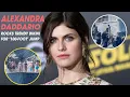 Alexandra Daddario Rocks Trendy Bikini For 100-Foot Jump
