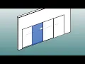Revit Exercise Day 201 - Sliding door with adjustable panel number