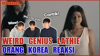 Download [Reaksi] Weird Genius - Lathi (ft. Sara Fajira)- Orang Korea MP3