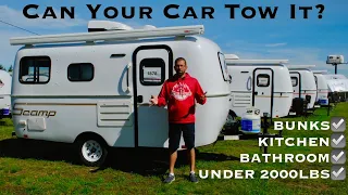 Scamp 16 The Original Lightweight Bunkhouse Camper with a Bathroom