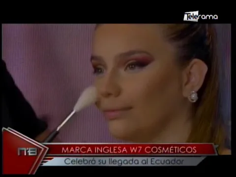 Marca inglesa W7 cosméticos celebra su llegada al Ecuador