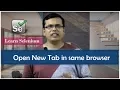 Opening a new tab in selenium