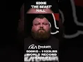Download Lagu Eddie HALL | 500KG/1102LBS Deadlift World RECORD! #shorts #eddiehall #strongman
