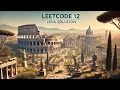 leetcode 12 integer to roman java solution