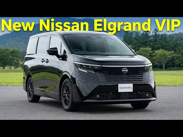 After 16 Years, The 2027 Nissan Elgrand Debuts With Ultra-Luxury Cabins & Radical Styling