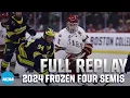 Boston College vs. Michigan: 2024 NCAA Men's Frozen Four semifinal | FULL REPLAY