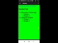 HTML Nested list example on Android mobile