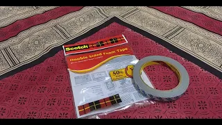 Reviewing Roseberry 3M Double Sided Foam Mounting Tape From Amazon. 