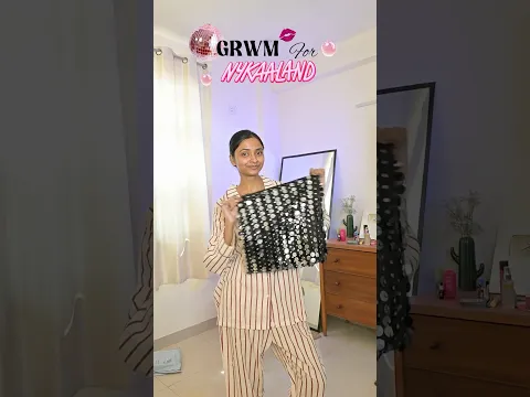 Nykaaland Chalein💗Day-01✨ #grwm #nykaaland #nykaaland2026 #classywings