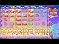 Download Lagu MASSIVE WIN ! RETRIGGER On Sugar rush xmas slot, EPIC !..