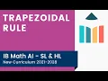 Trapezoidal Rule IB Math AI