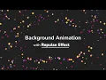 Particle Background Animation with Repulse Effect Particles js