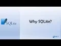 SQLite Fundamentals - Why SQLite
