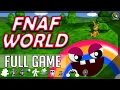FNaF World Hard Mode - All Trophies Minigames Characters 157 Full Game Walkthrough