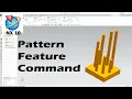 Unigraphics NX 10 Tutorial for Beginners NX Tutorial 2022 Pattern Feature