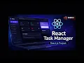 Smart Task Manager Web App React js Task Management Project for Productivity