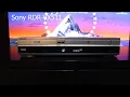 Sony RDR VX511 Combo - function check