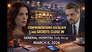 General Hospital Daily Recap Friday March 6 2026 Confrontations Escalate and Secrets Close In