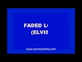 FADED LOVE