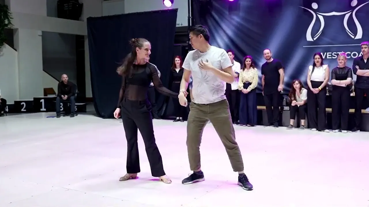GGP 2023 - J&J ADVANCED Final - Evgenia ITKINA & Mickael LAM - 2nd place
