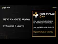 MSVC C Update