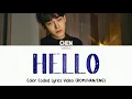 CHEN (EXO) '안녕 (Hello)' Lyrics Video (ROM/HANGUL/ENG)