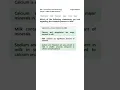 Milk Minerals Quiz MCQ on Calcium Phosphorus Sodium and Potassium in Milk