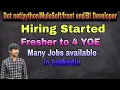 Dot net jobs MuleSoft Front end Power BI python job byluckysir