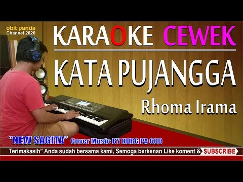 Download MP3 Kata Pujangga Karaoke Cewek Key Gm Cover musik Korg Pa 600