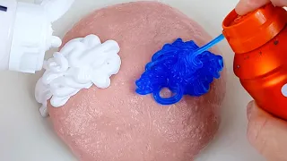 Guess The Slime Color - Slime Paint And Shaving Gel Mixing ASMR