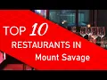 Top 10 best Restaurants in Mount Savage Maryland