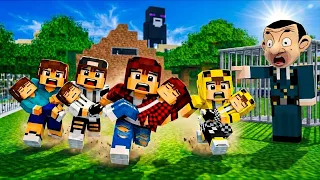 ماين كرافت لكن انا وعبوسي وجيجي وكعبول انحبسنا بسبب نسخنا المزيفة 😱😨 #فلم_ماين_كرافت