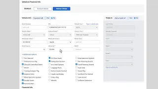 Creating a Credit Application
