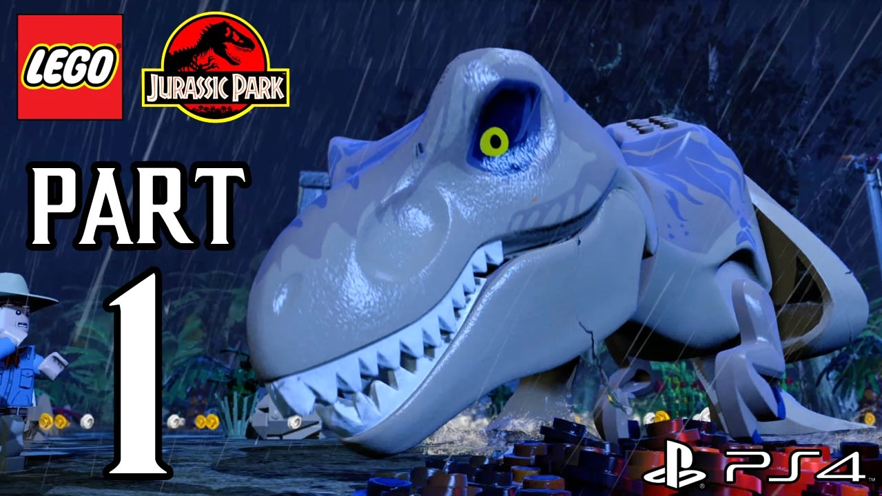 LEGO Jurassic World - Isla Nublar 2 - Open World Free Roam Gameplay [HD]