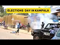 Lagu Tension and silence in Kampala on elections day 2026.