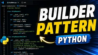 Python Builder Pattern in 10 Minutes