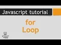 JavaScript Tutorial 14 - JavaScript For Loop
