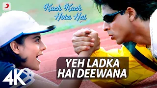 Yeh Ladka Hai Deewana 4K Video Shah Rukh Khan Kajol Udit Narayan Alka Yagnik KKHH 