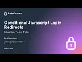 AuthCrunch Conditional Javascript Login Redirects