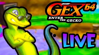 لعب Gex Enter The Gecko Nintendo 64 1 LIVE 