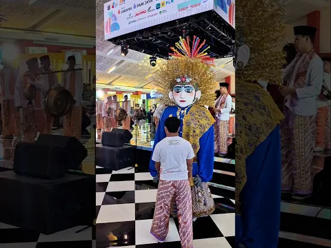 DUET ALAT MUSIK ONDEL-ONDEL DENGAN ALAT MUSIK TANJIDOR #ondelondel