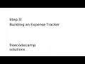 Learn Lambda Functions by Building an Expense Tracker Python Beta Cert Step 31