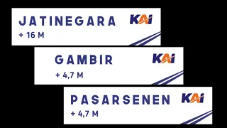 bel stasiun jatinegara gambir dan pasar senen instrumental kicir kicir