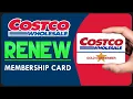How to Renew Costco Membership Online