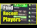 How to Find Recent Players from Matches in Cod Warzone Mobile Settings Tutorial