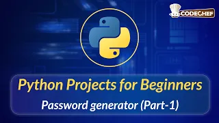 Password generator Part-1 Python Projects for Beginners
