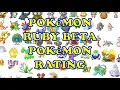 Pokemon Ruby Beta Pokemon Rating