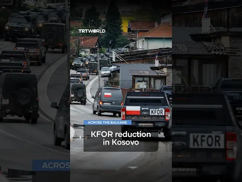 Does the planned withdrawal of KFOR forces change the balance of power between Serbia and Kosovo?