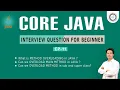 Session - 11 Core Java Interview Preparation Method Overloading Main Method by Som Sir